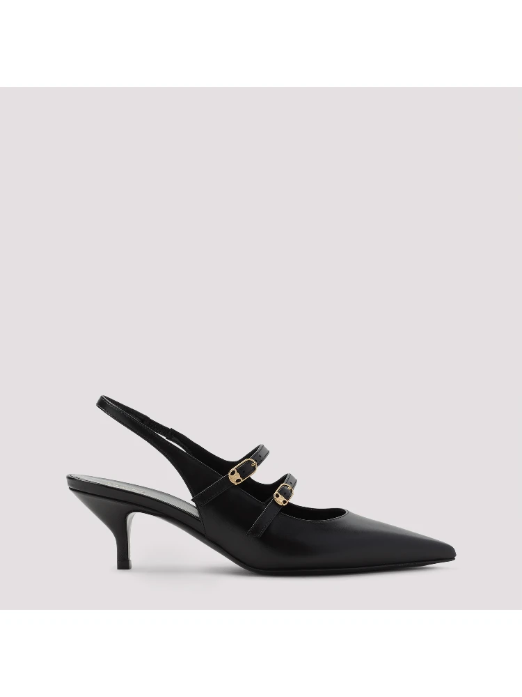 Celine Double Straps Mules