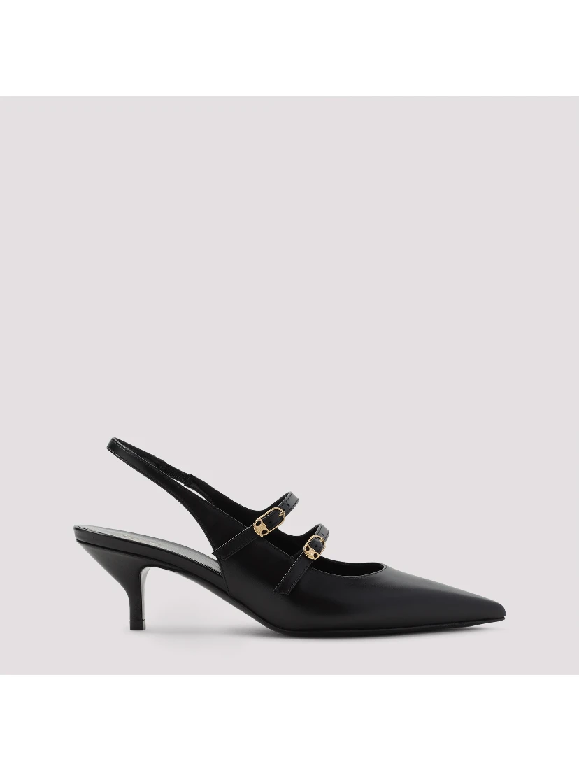Celine Double Straps Mules