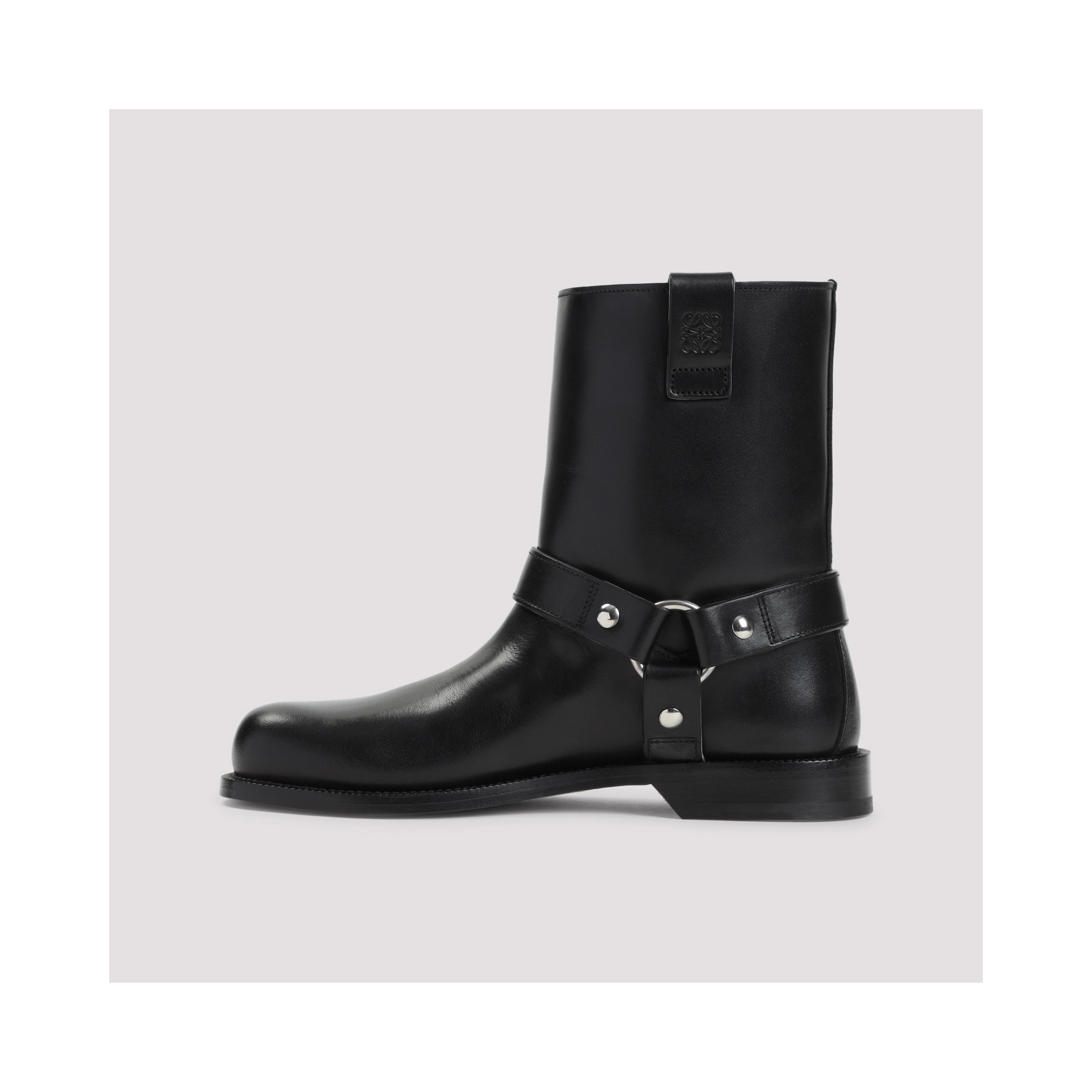 Loewe Campo Biker Shearling Boots