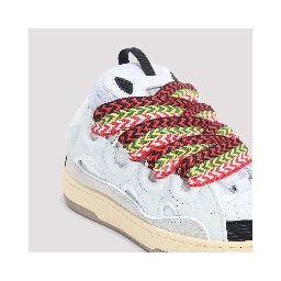 Lanvin Leather Curb Sneakers