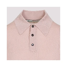 Bottega Veneta Long Sleeve Polo Top