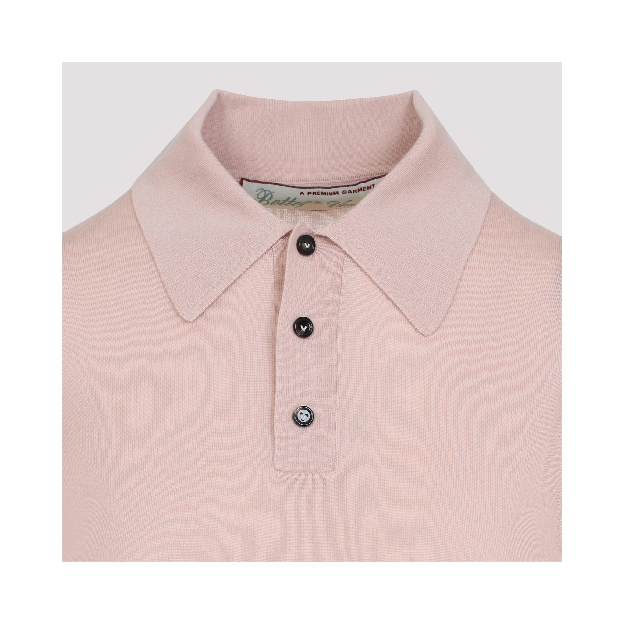 Bottega Veneta Long Sleeve Polo Top