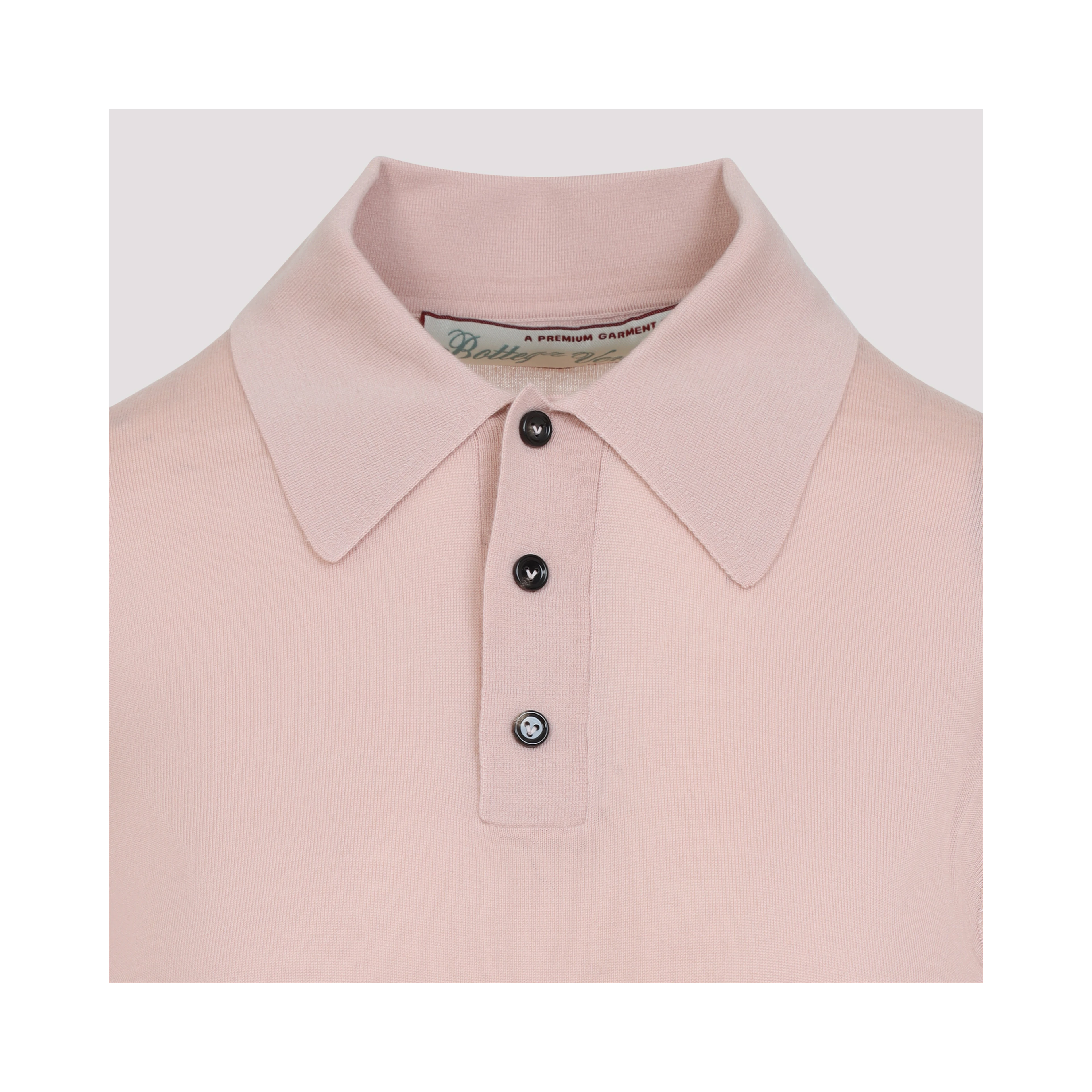 Bottega Veneta Long Sleeve Polo Top