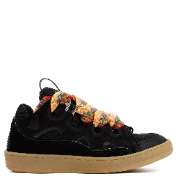 Lanvin Leather Curb Sneakers