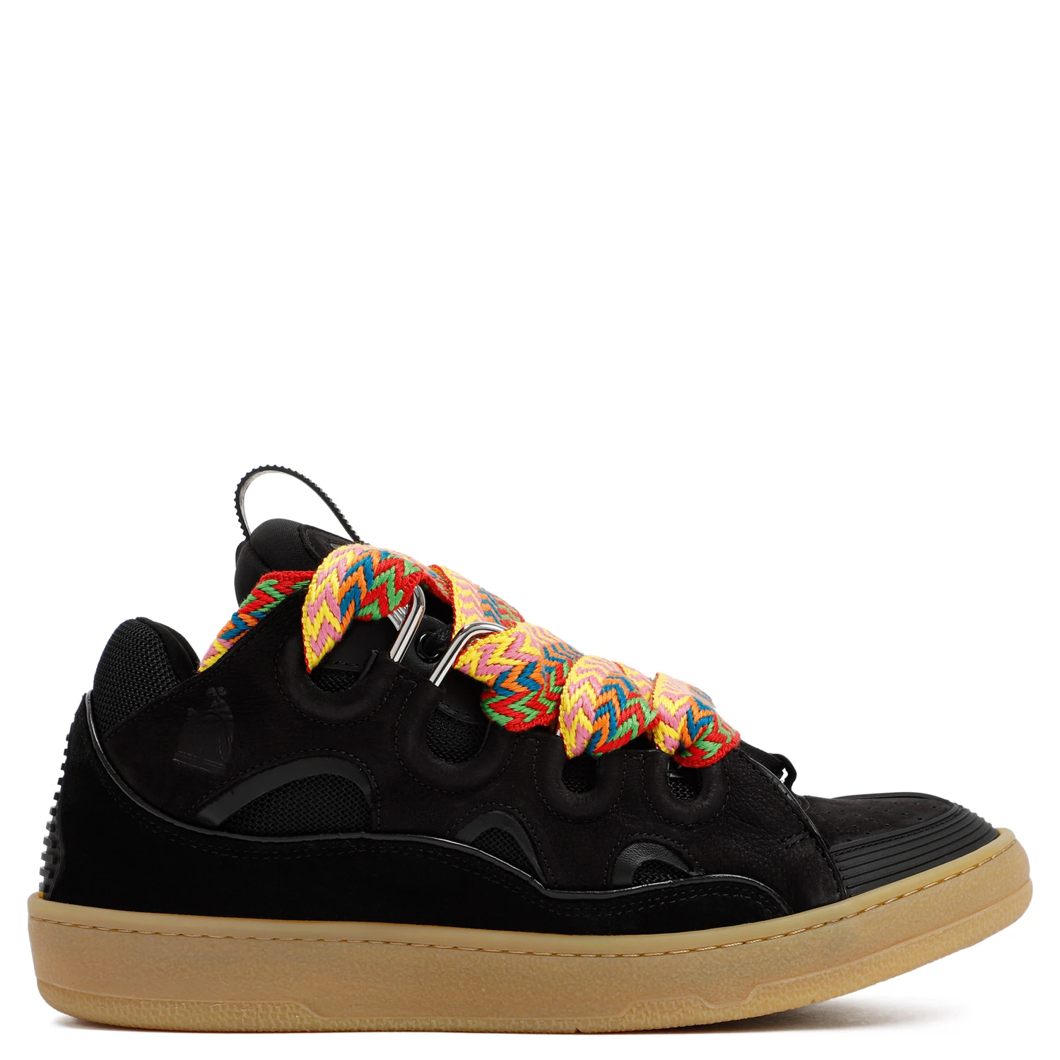 Lanvin Leather Curb Sneakers