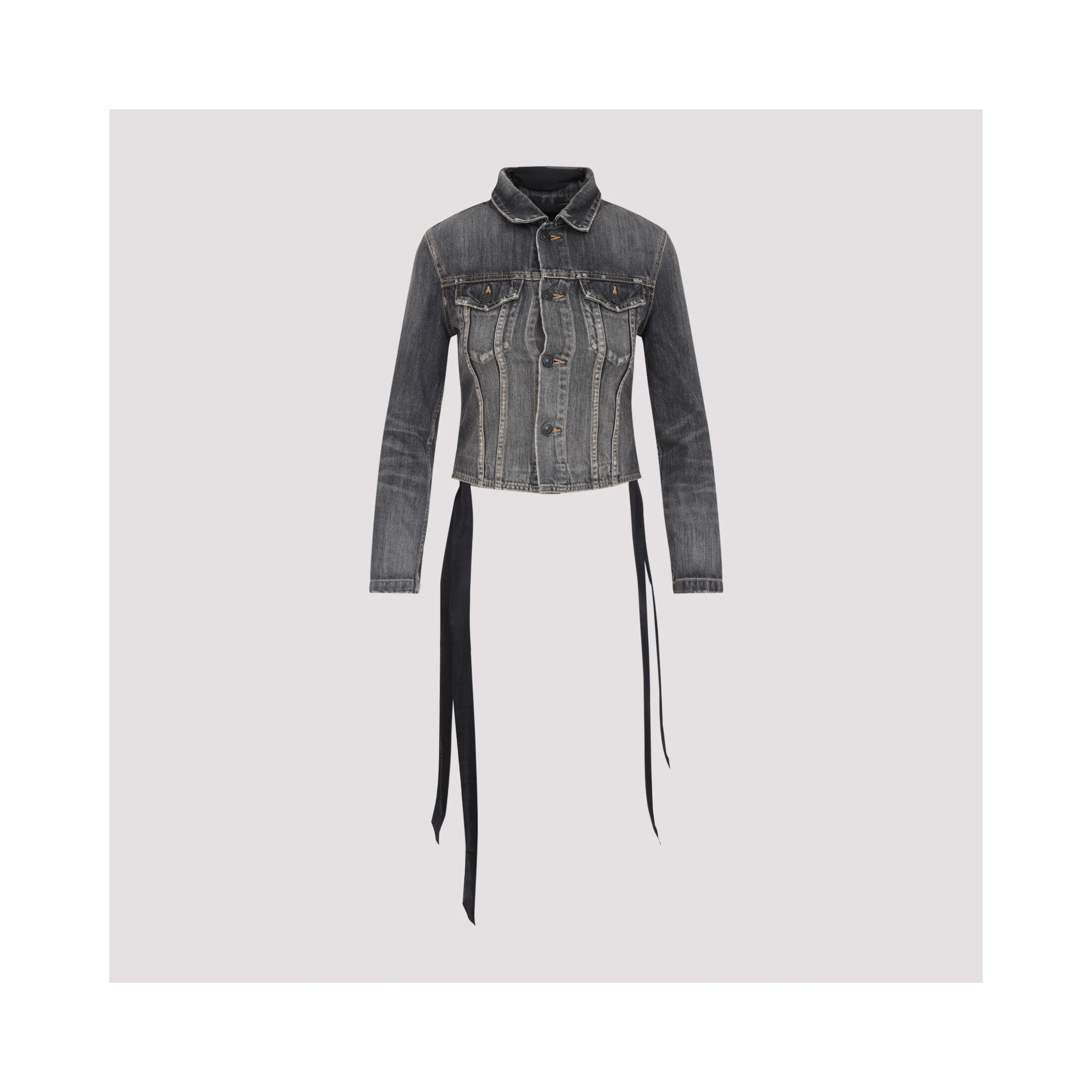 Balenciaga Lace Up Jacket