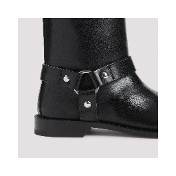 Loewe Campo Biker Shearling Boots