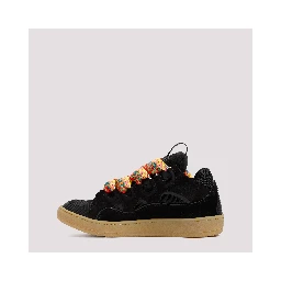 Lanvin Leather Curb Sneakers