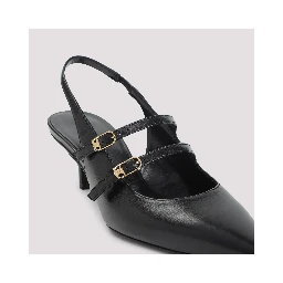 Celine Double Straps Mules