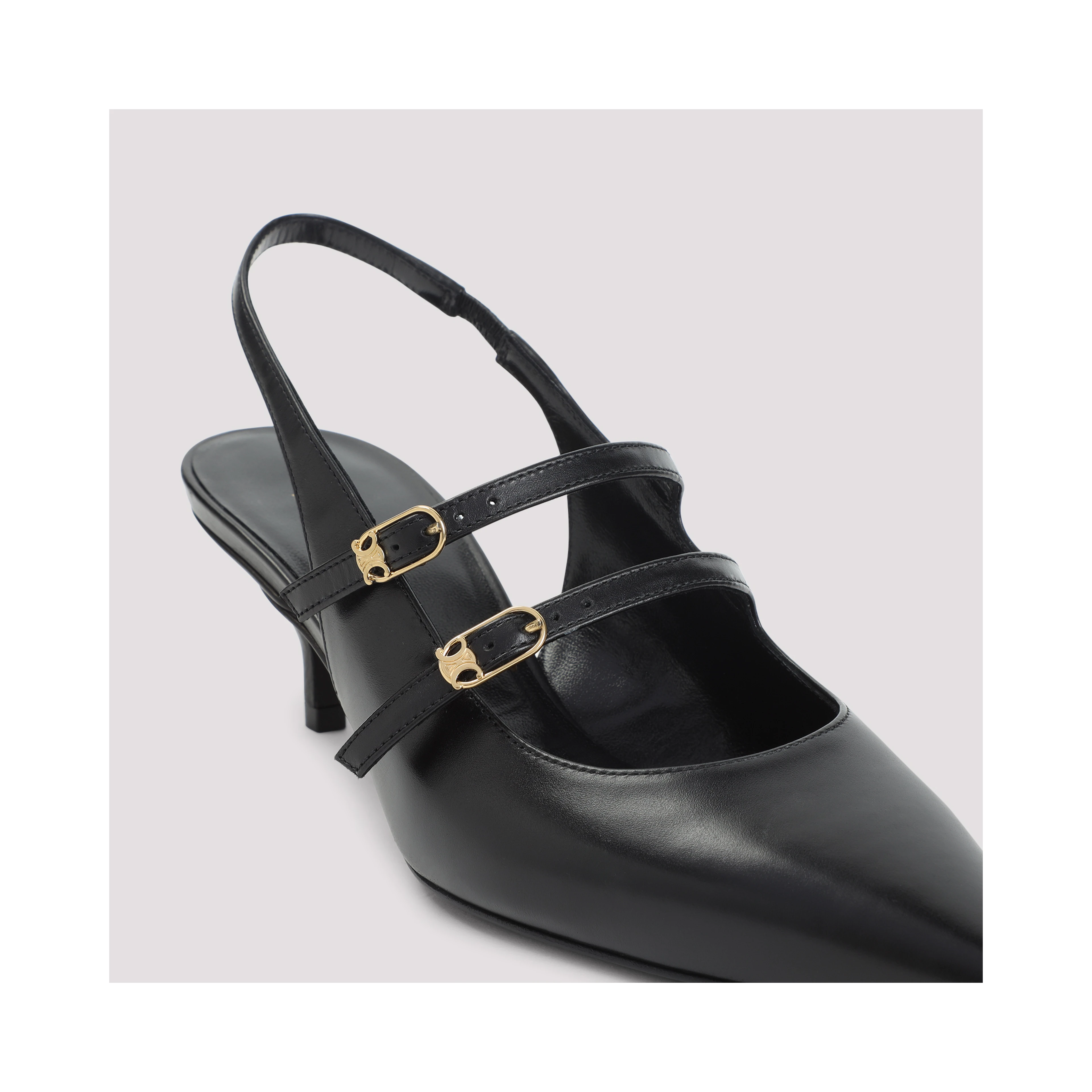 Celine Double Straps Mules