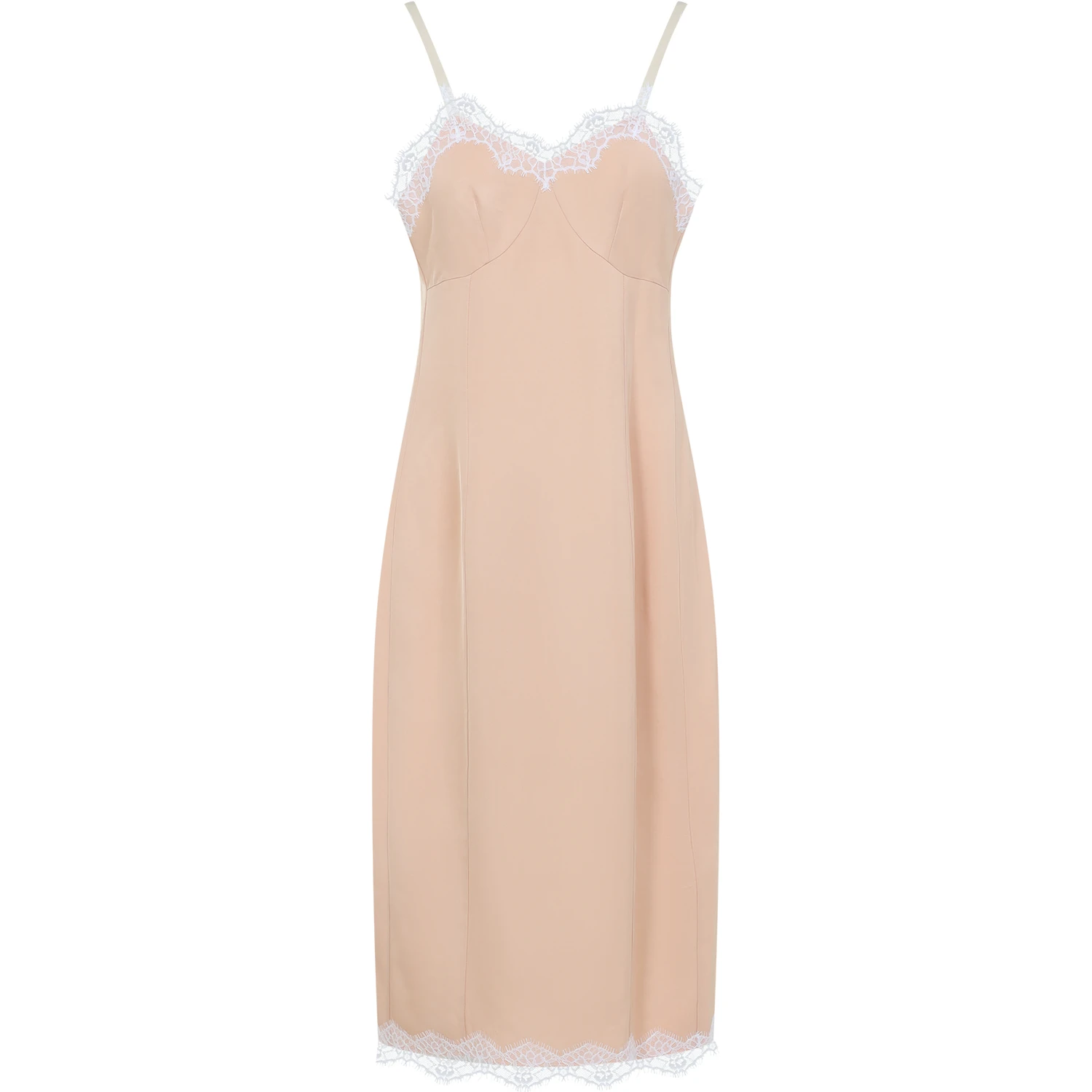 Carven Lingerie Viscose Midi Dress