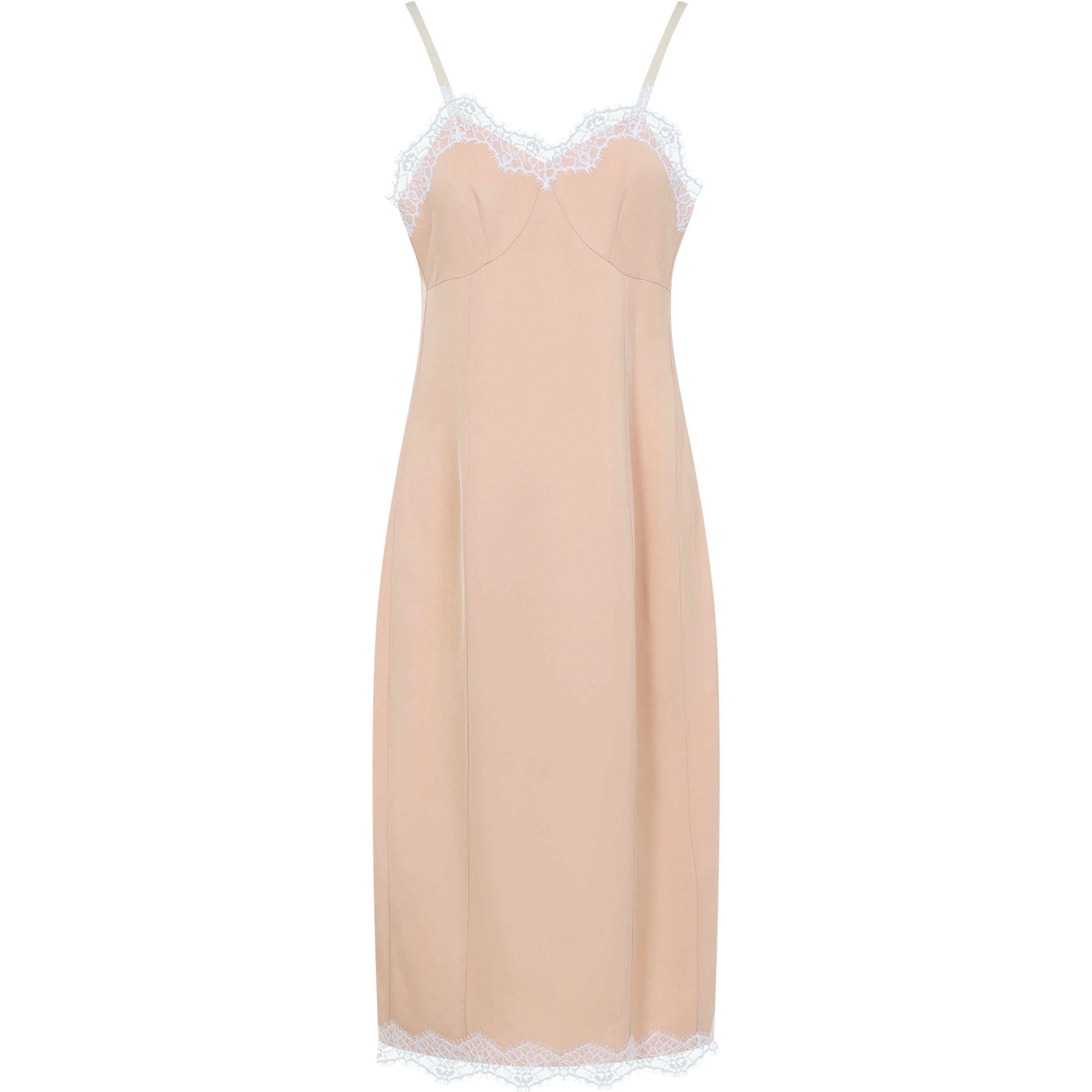 Carven Lingerie Viscose Midi Dress