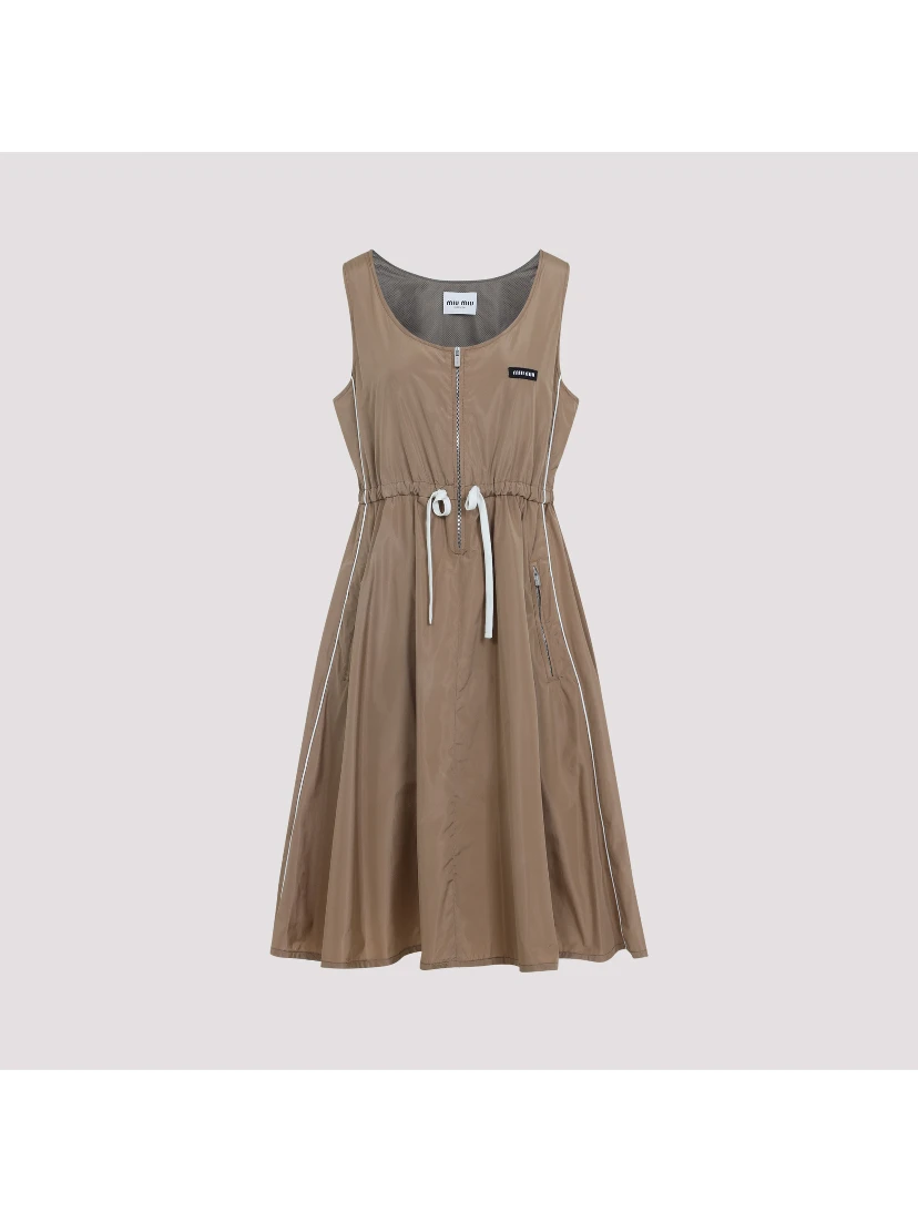 Miu Miu Mini Silk Dress