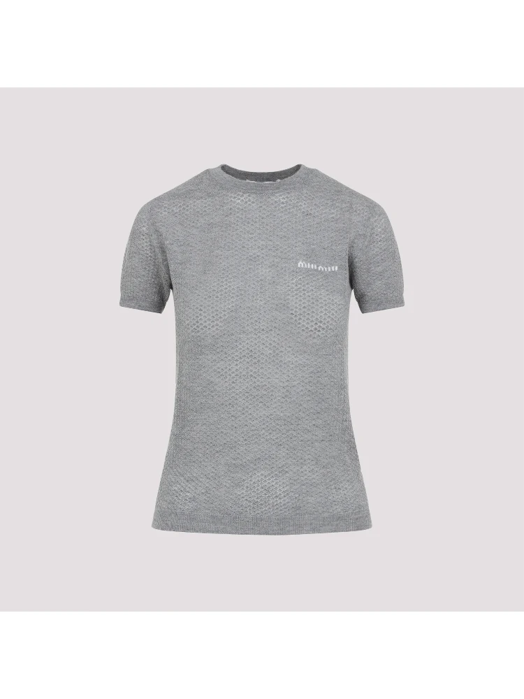 Miu Miu Cashmere T-shirt