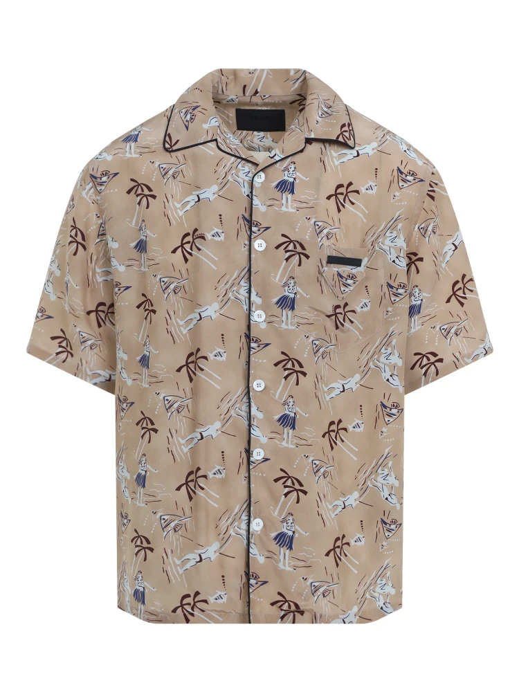 Prada Viscose and Silk Shirt alternative
