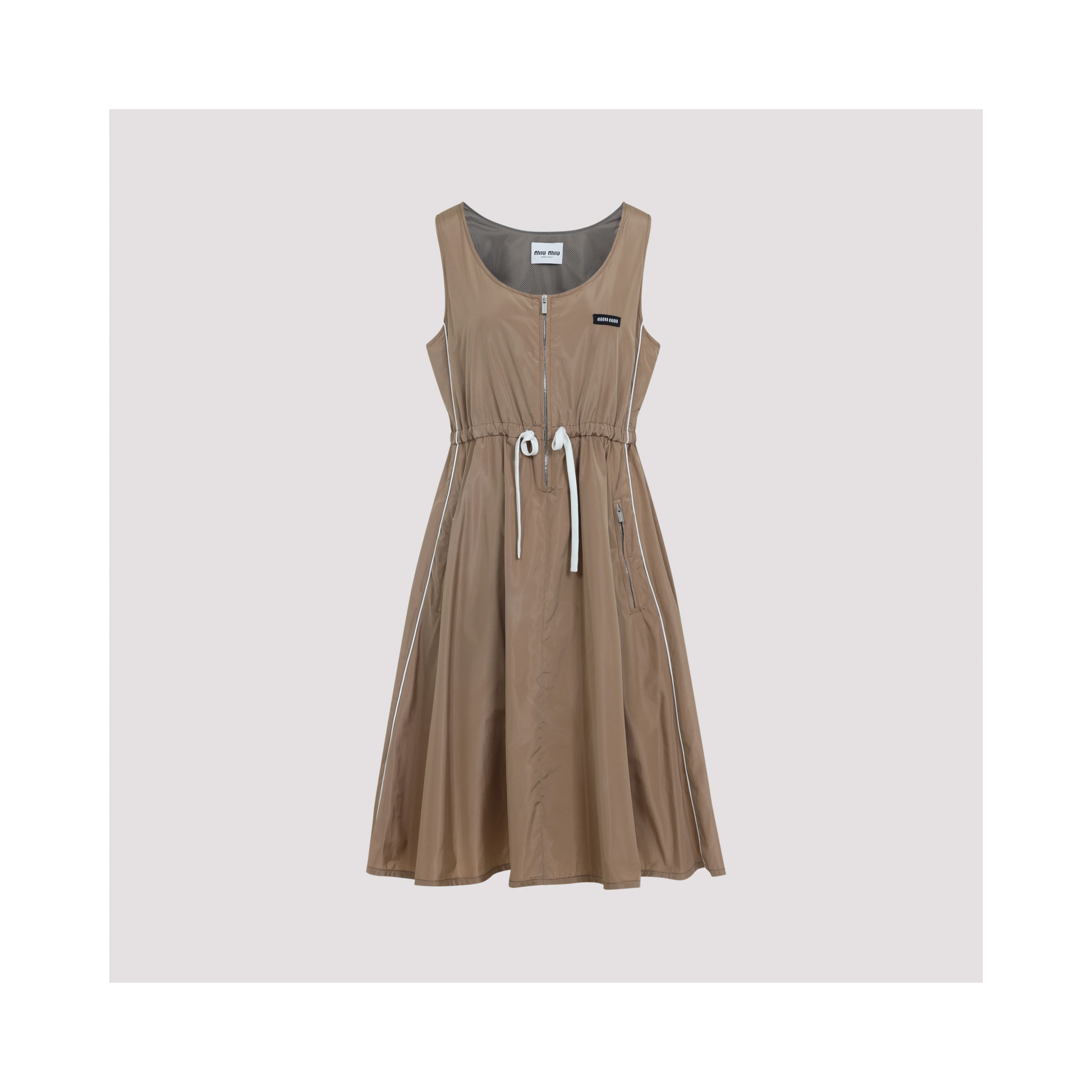 Miu Miu Mini Silk Dress