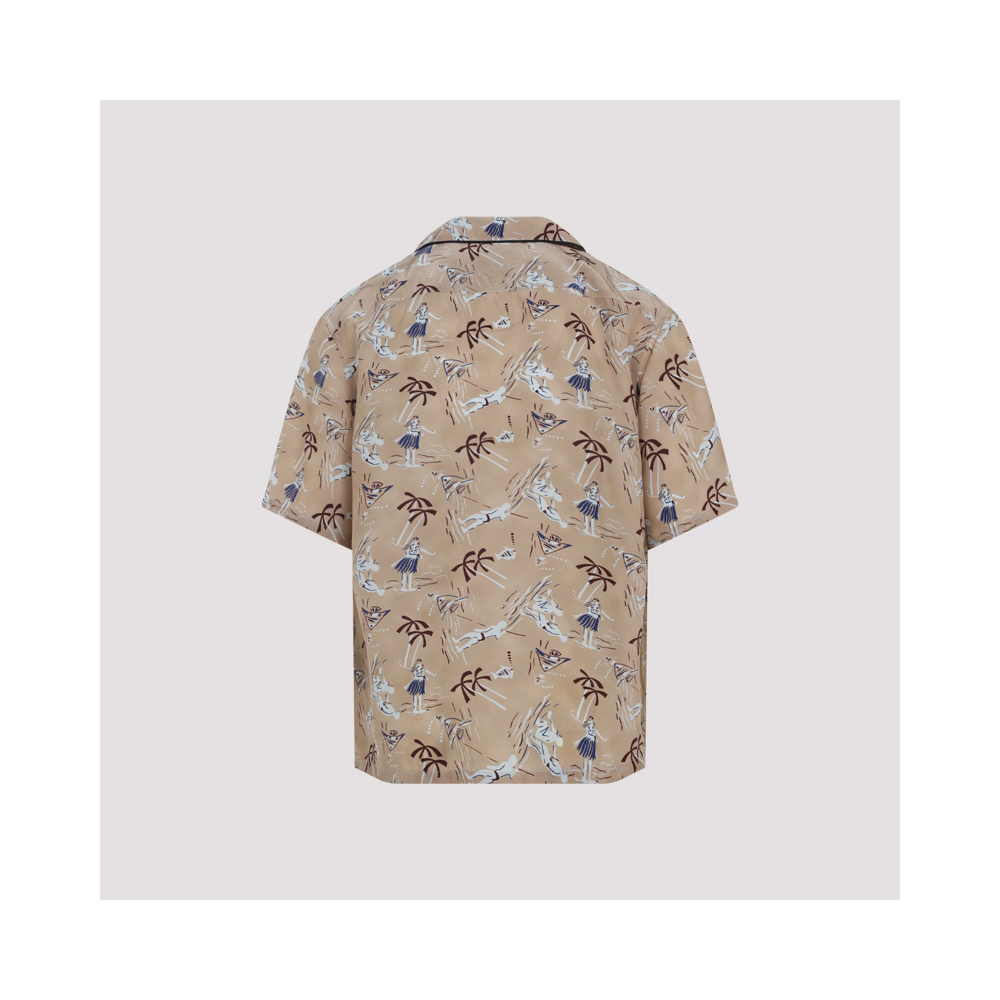 Prada Viscose and Silk Shirt