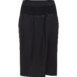 Maison Margiela Acetate Midi Skirt