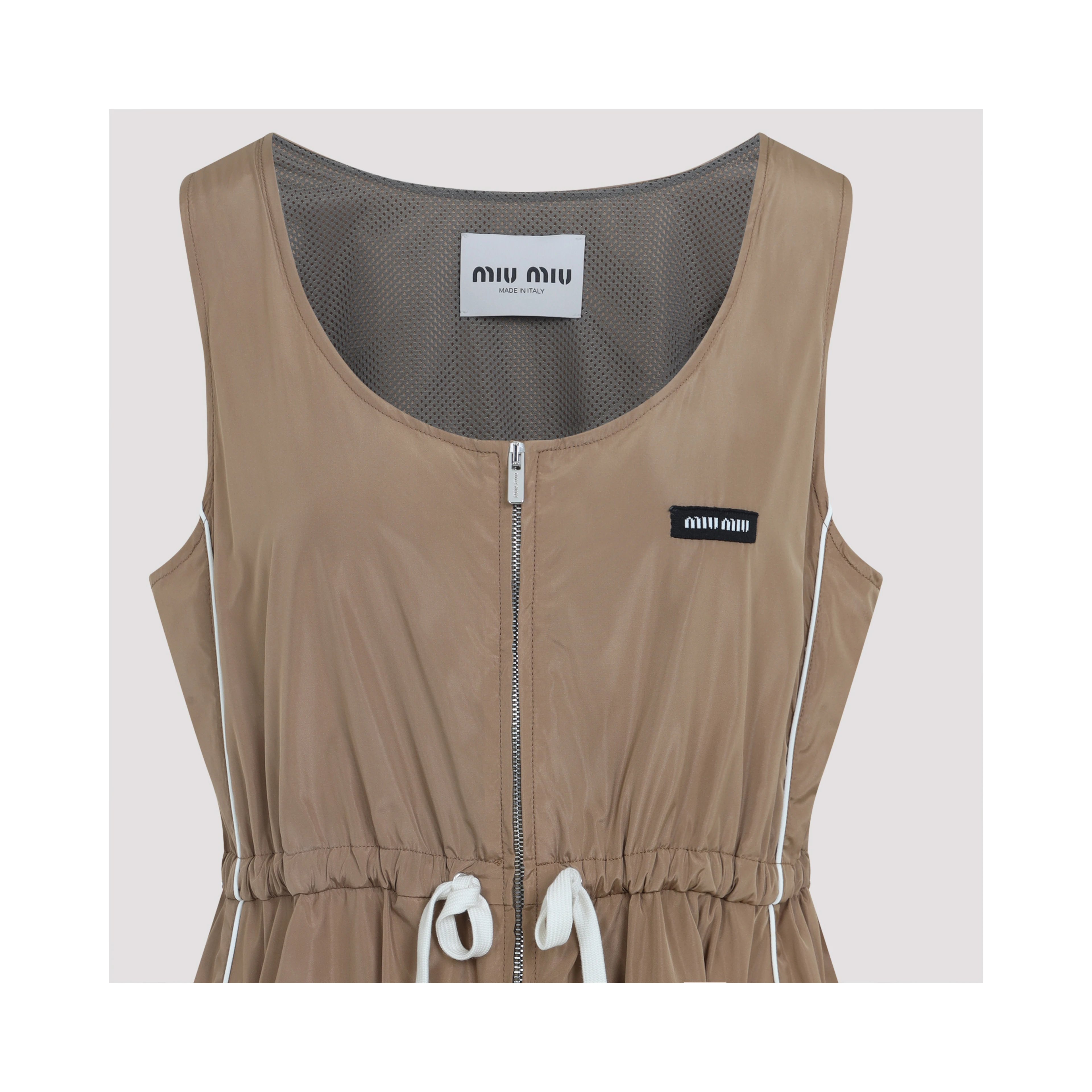 Miu Miu Mini Silk Dress