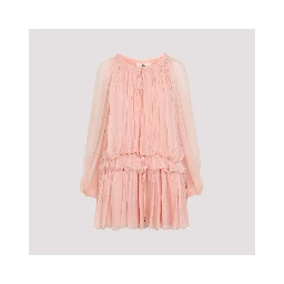 Chloe Silk Mini Dress
