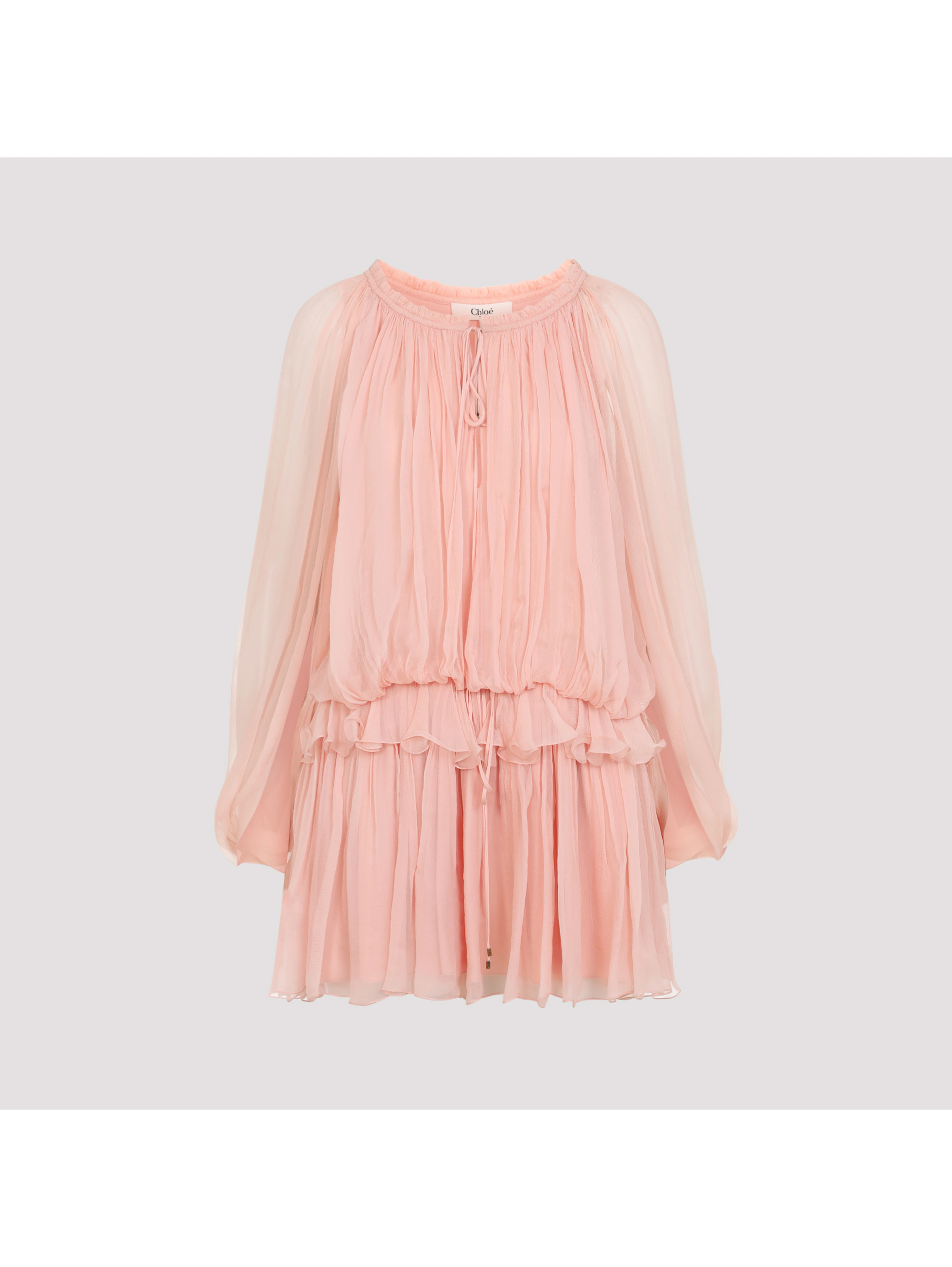 Chloe Silk Mini Dress