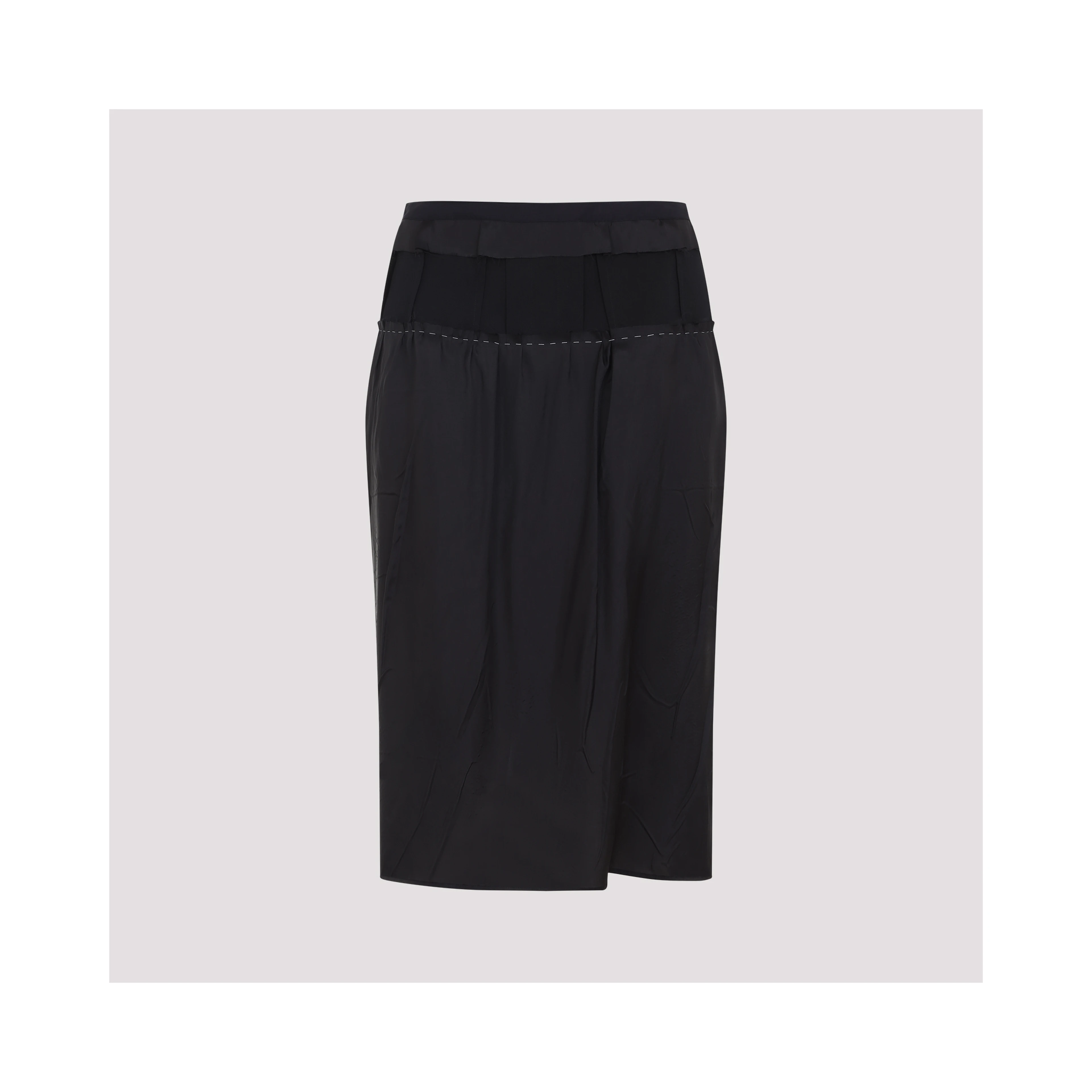 Maison Margiela Acetate Midi Skirt