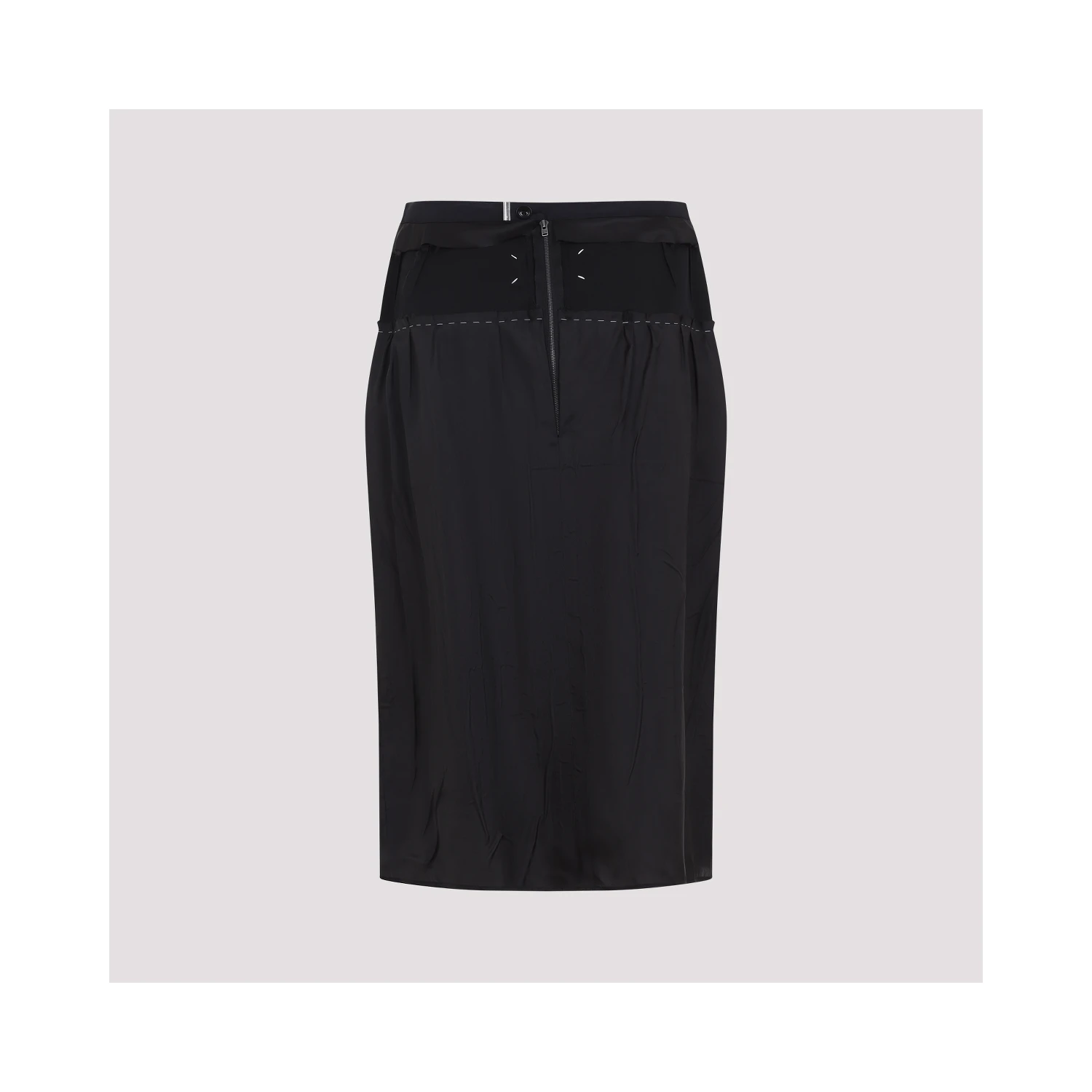 Maison Margiela Acetate Midi Skirt