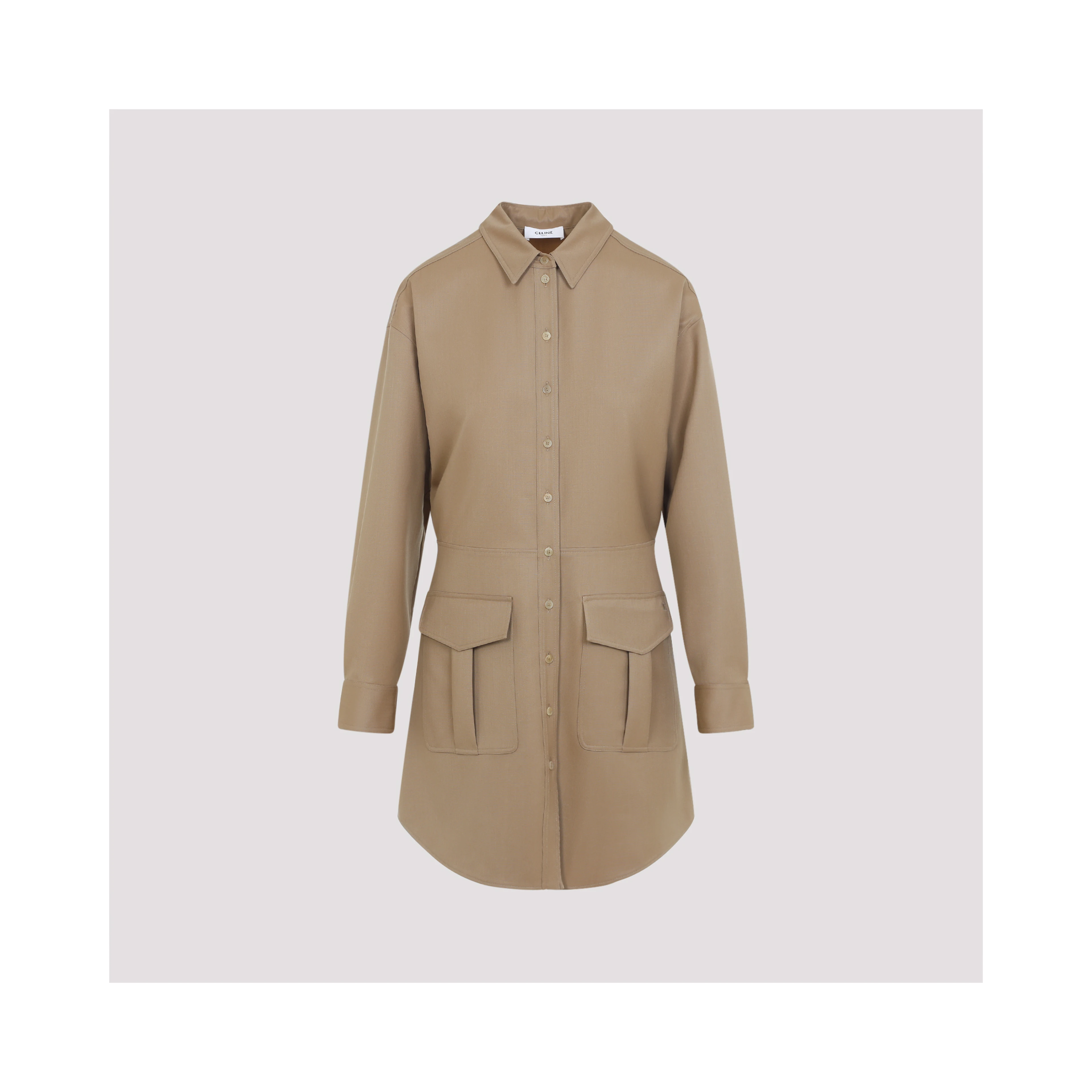 Celine Wool Mini Dress
