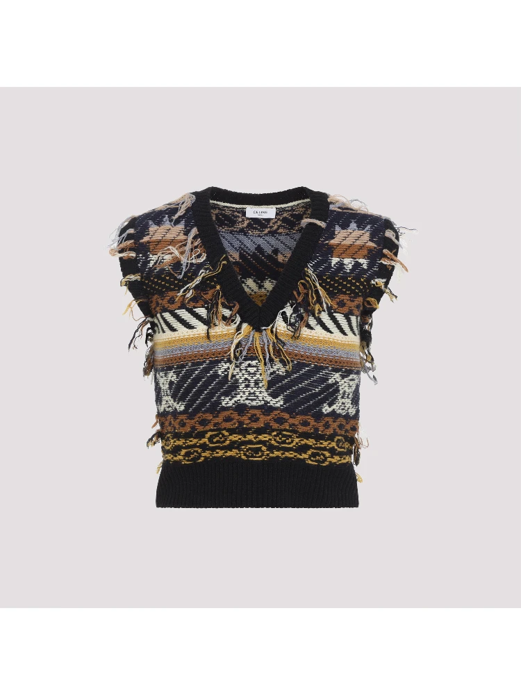 Celine Cashmere Top