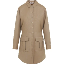 Celine Wool Mini Dress