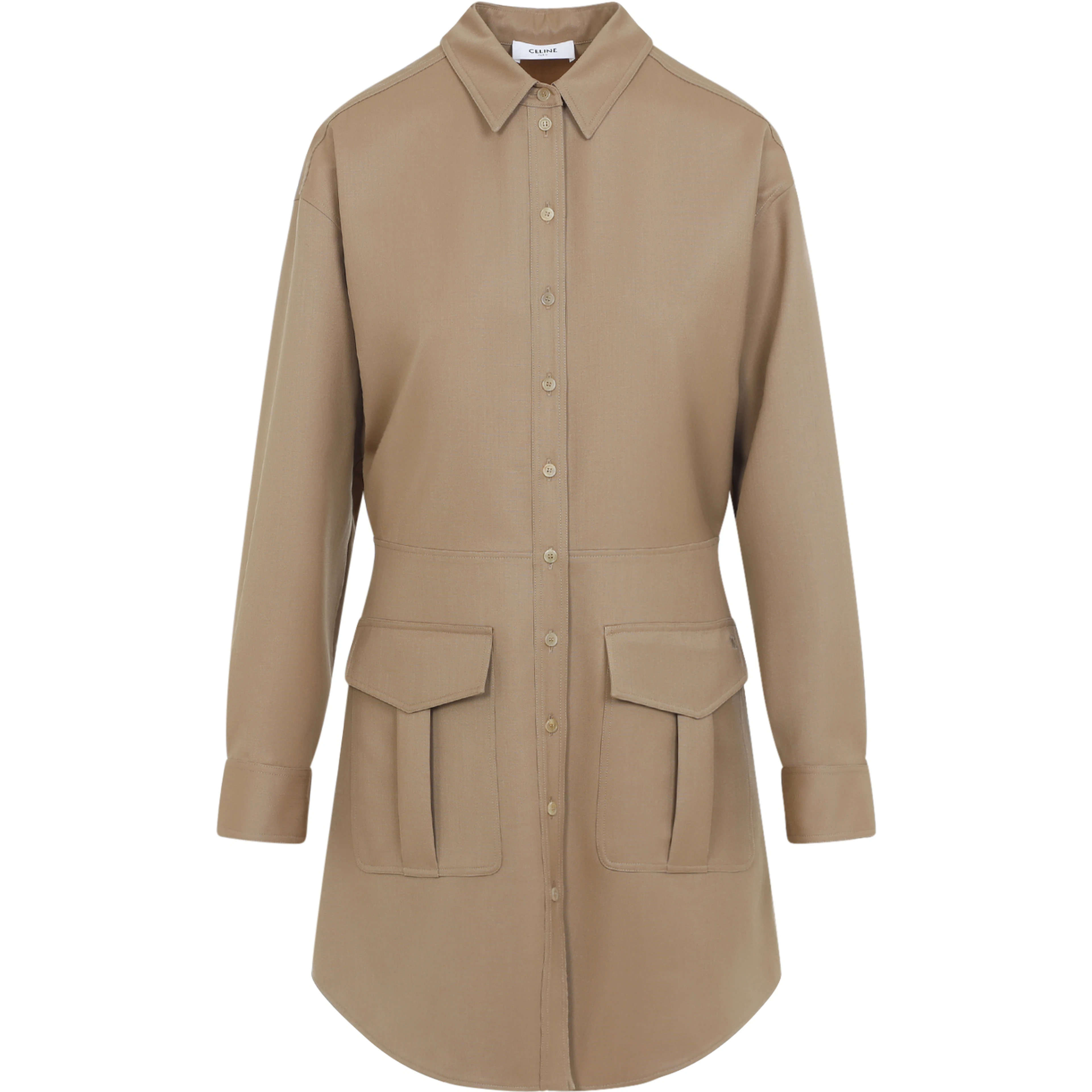 Celine Wool Mini Dress