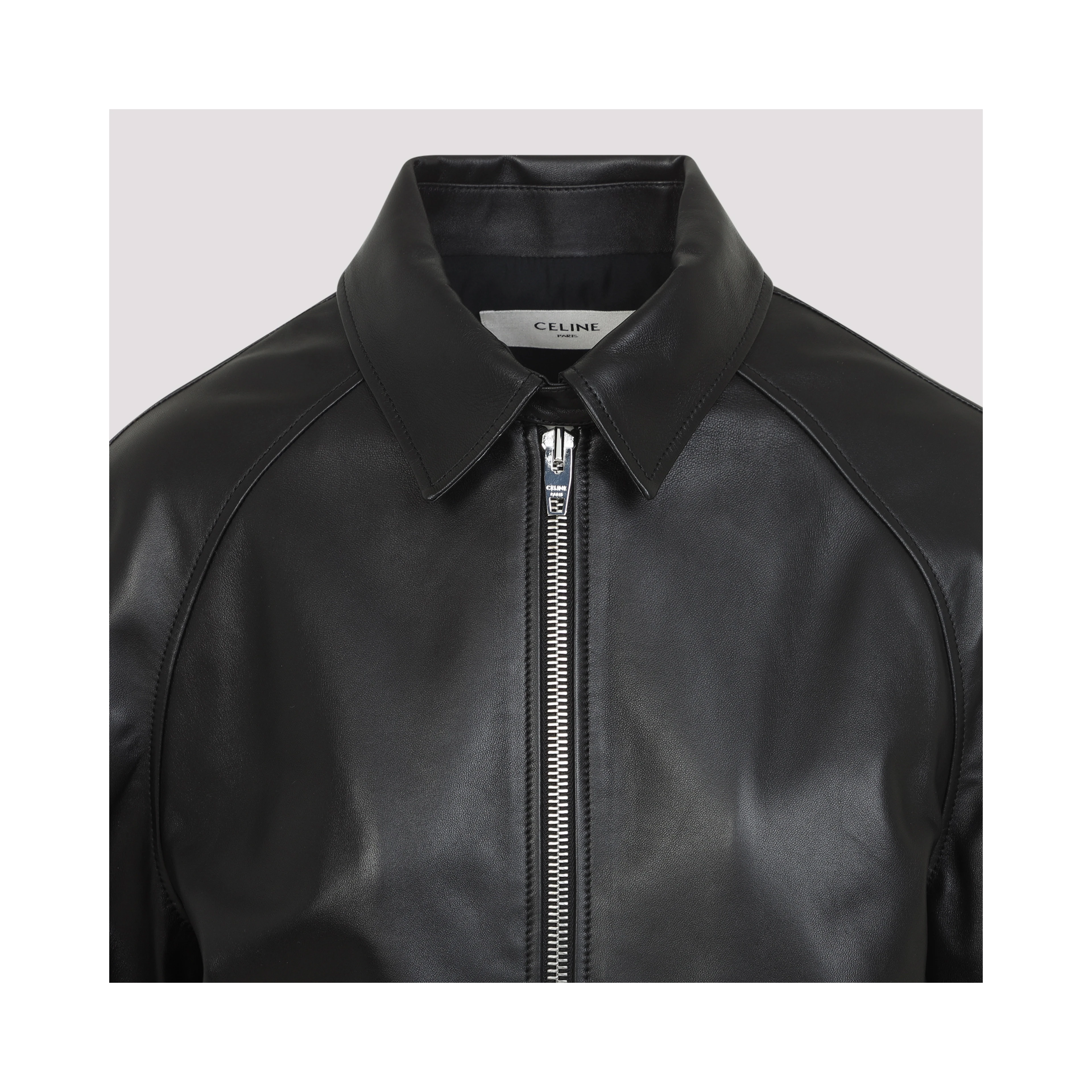 Celine Lamb Leather Jacket