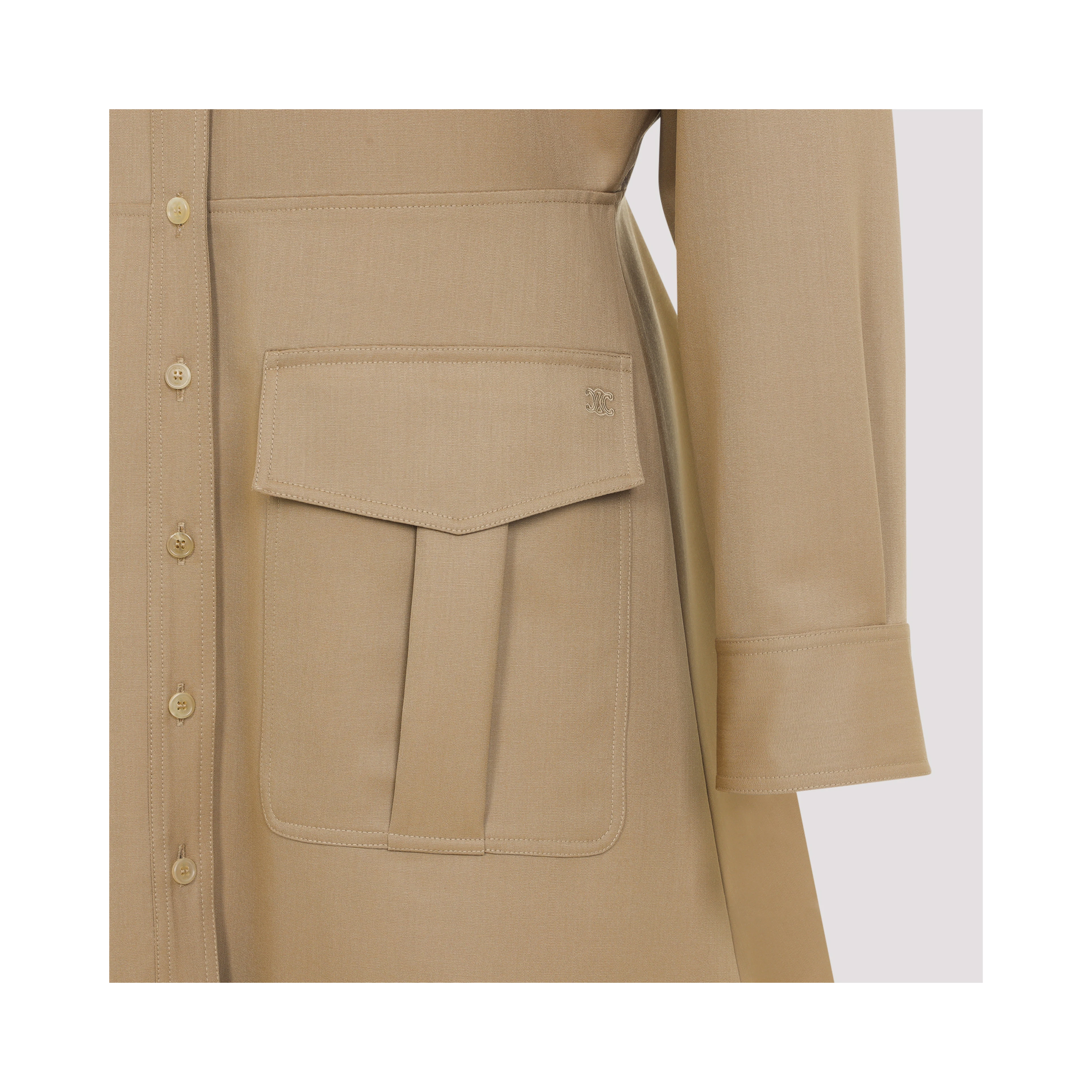 Celine Wool Mini Dress