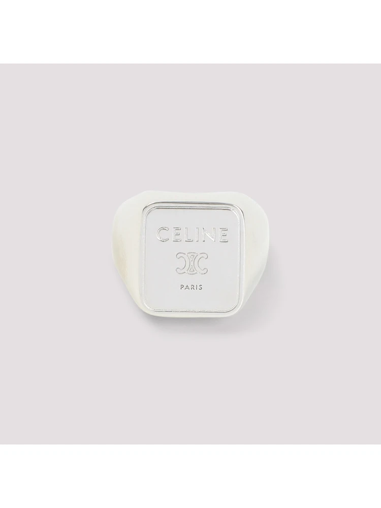 Celine Square Signet Ring