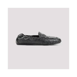 Celine Leather Triomphe Loafers