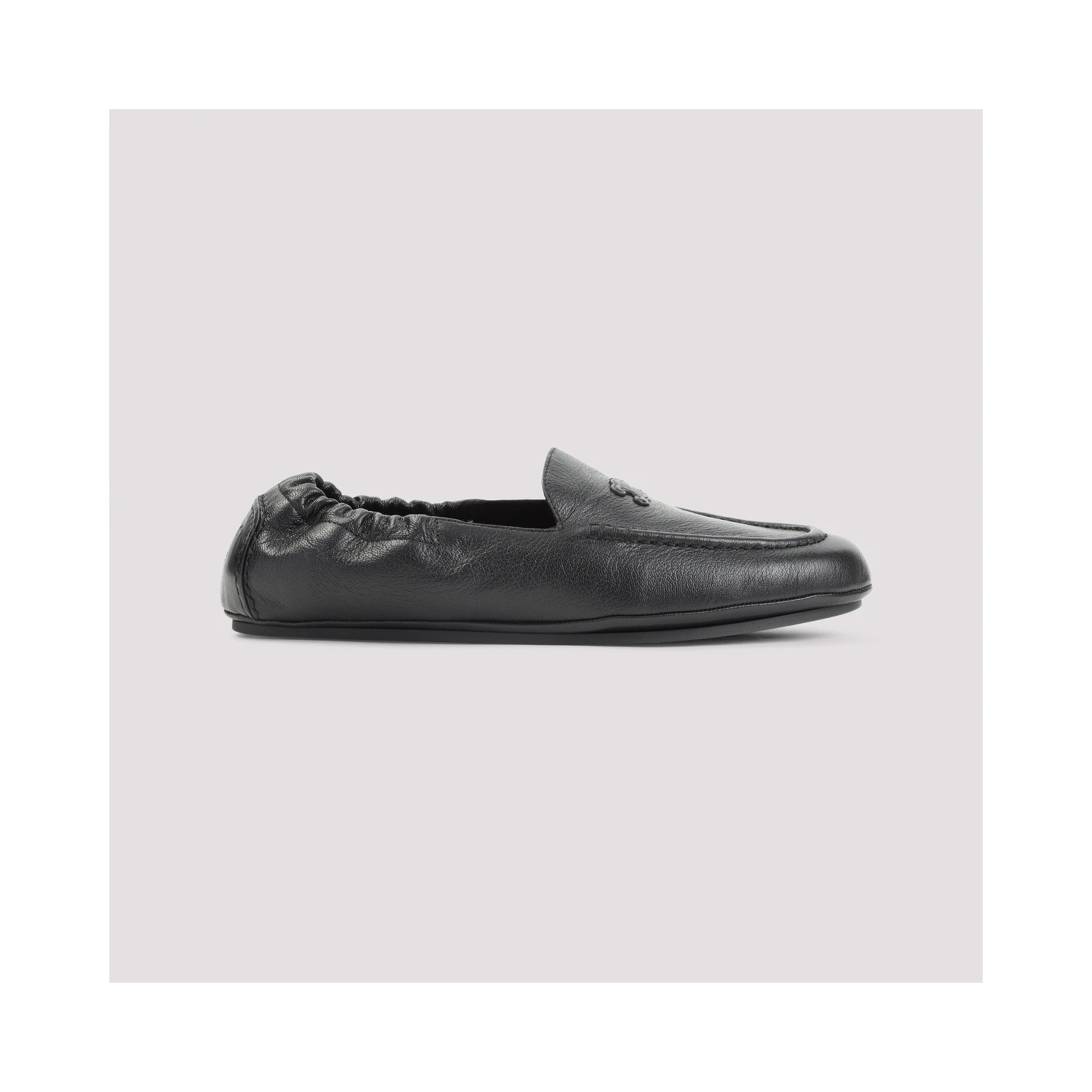 Celine Leather Triomphe Loafers