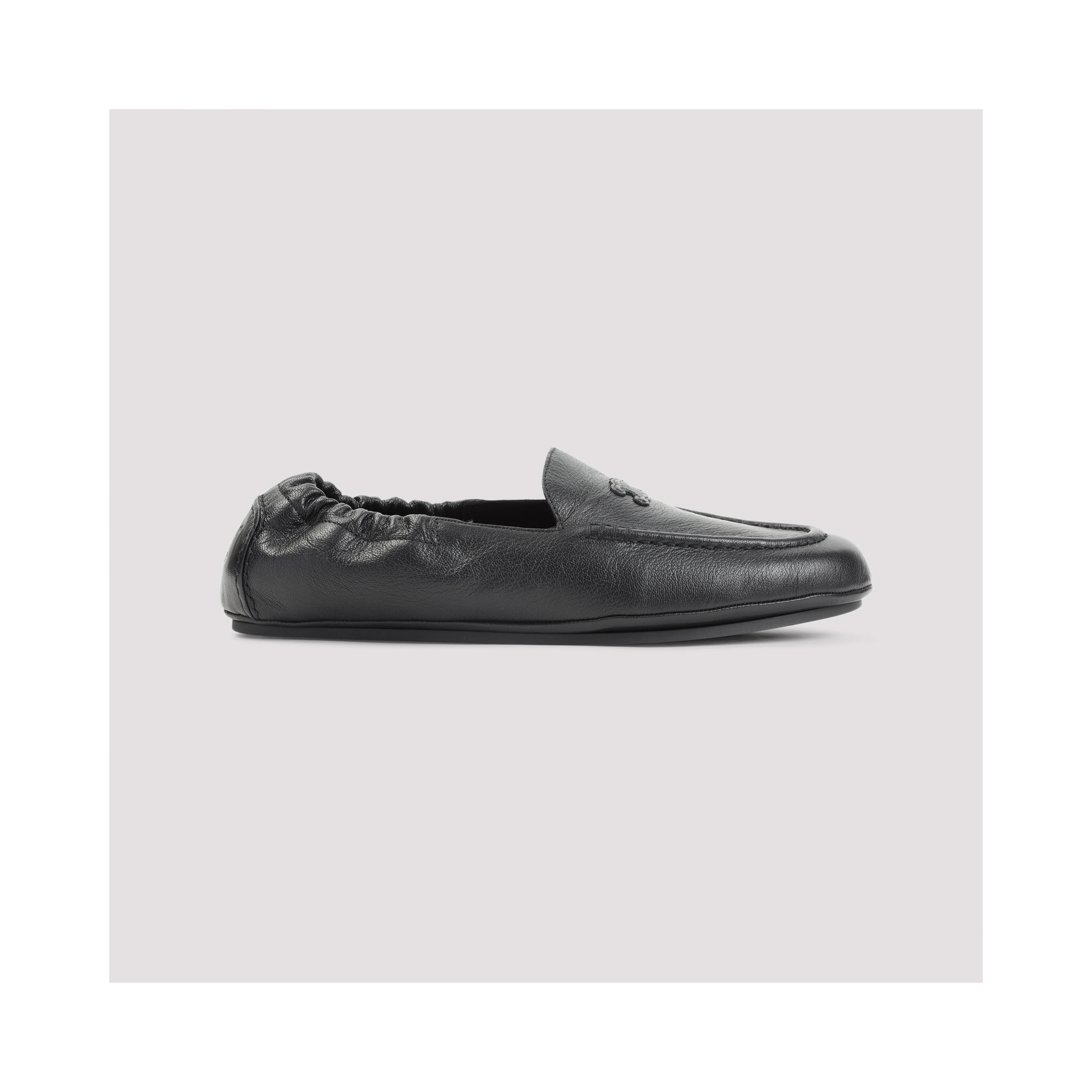 Celine Leather Triomphe Loafers