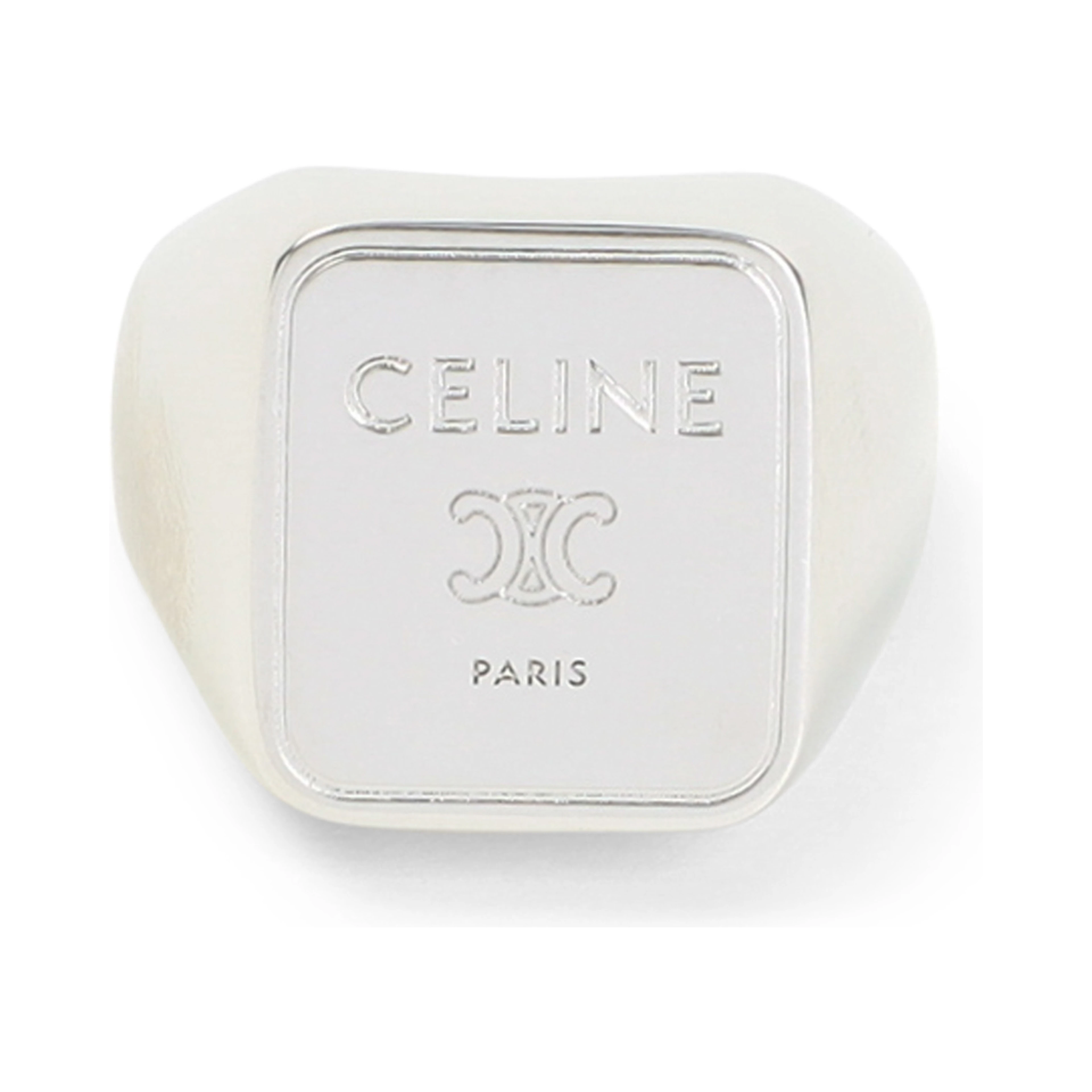 Celine Square Signet Ring