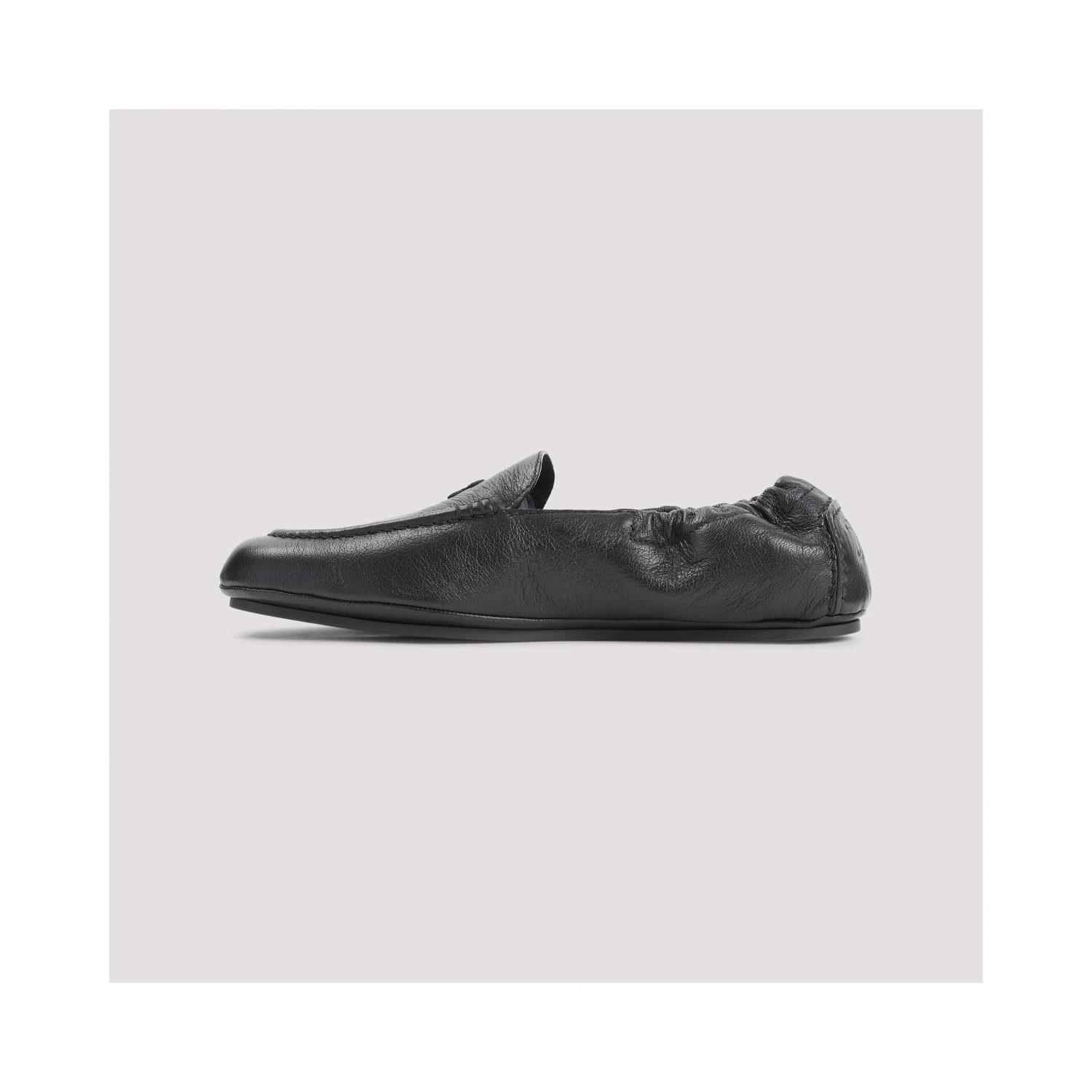 Celine Leather Triomphe Loafers