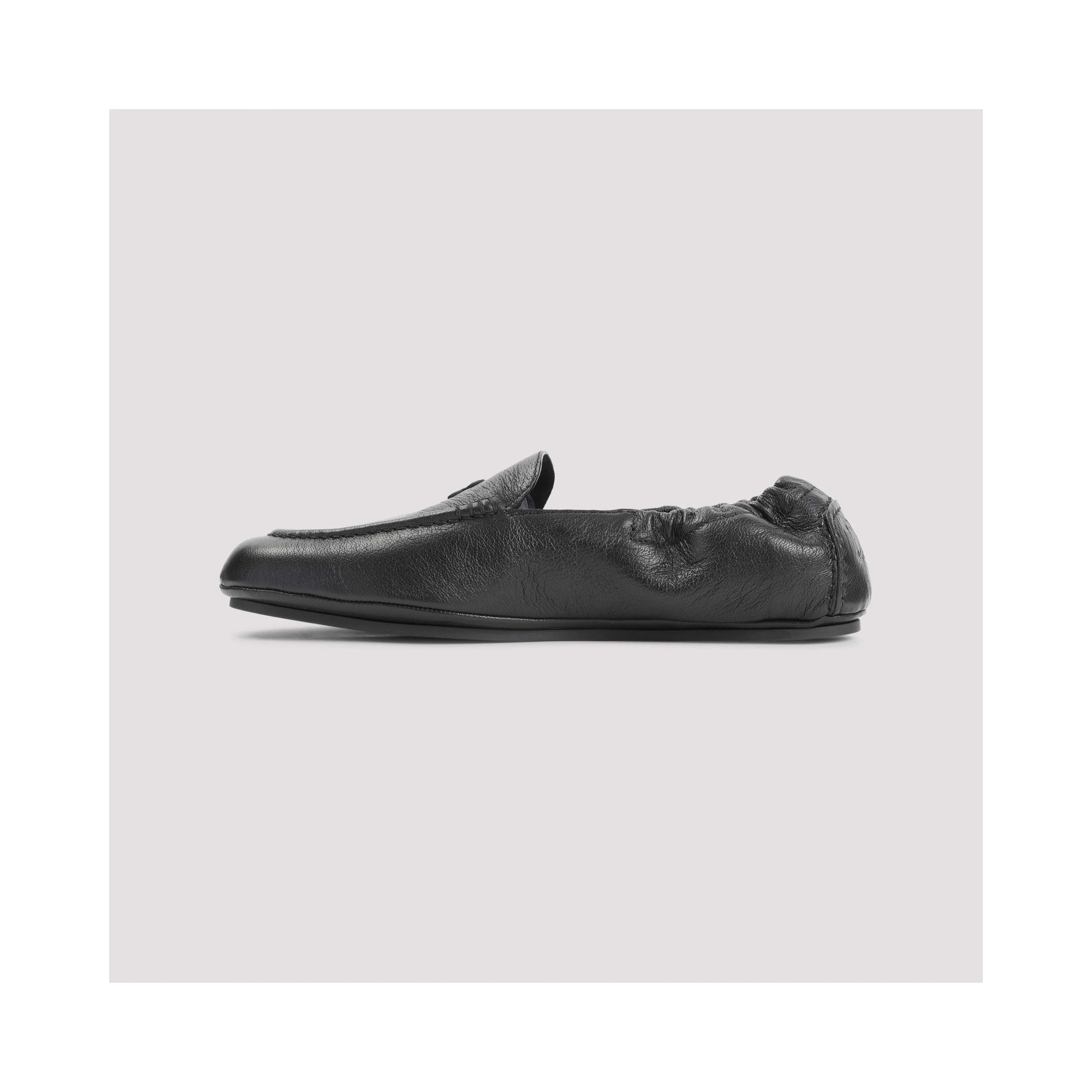 Celine Leather Triomphe Loafers