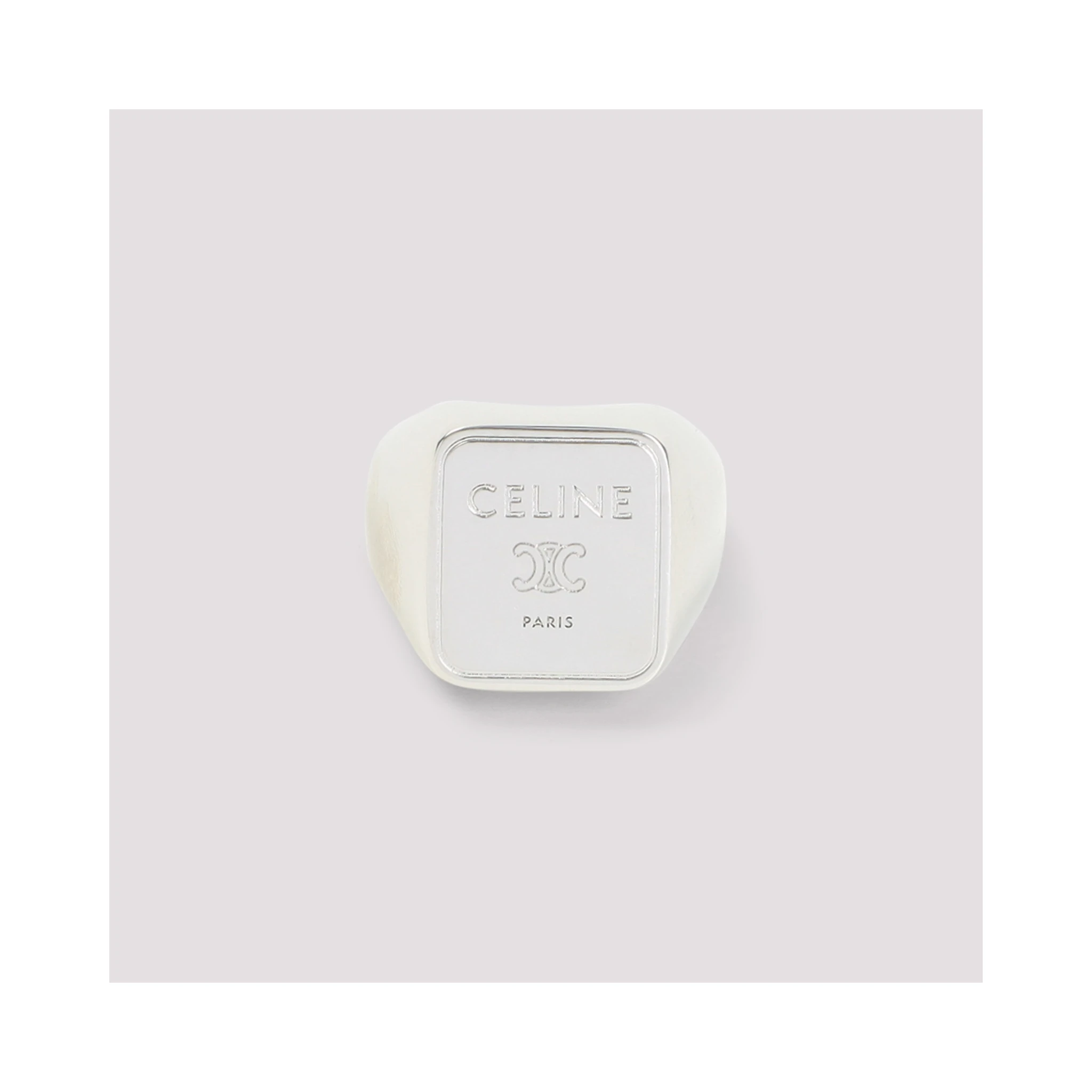 Celine Square Signet Ring