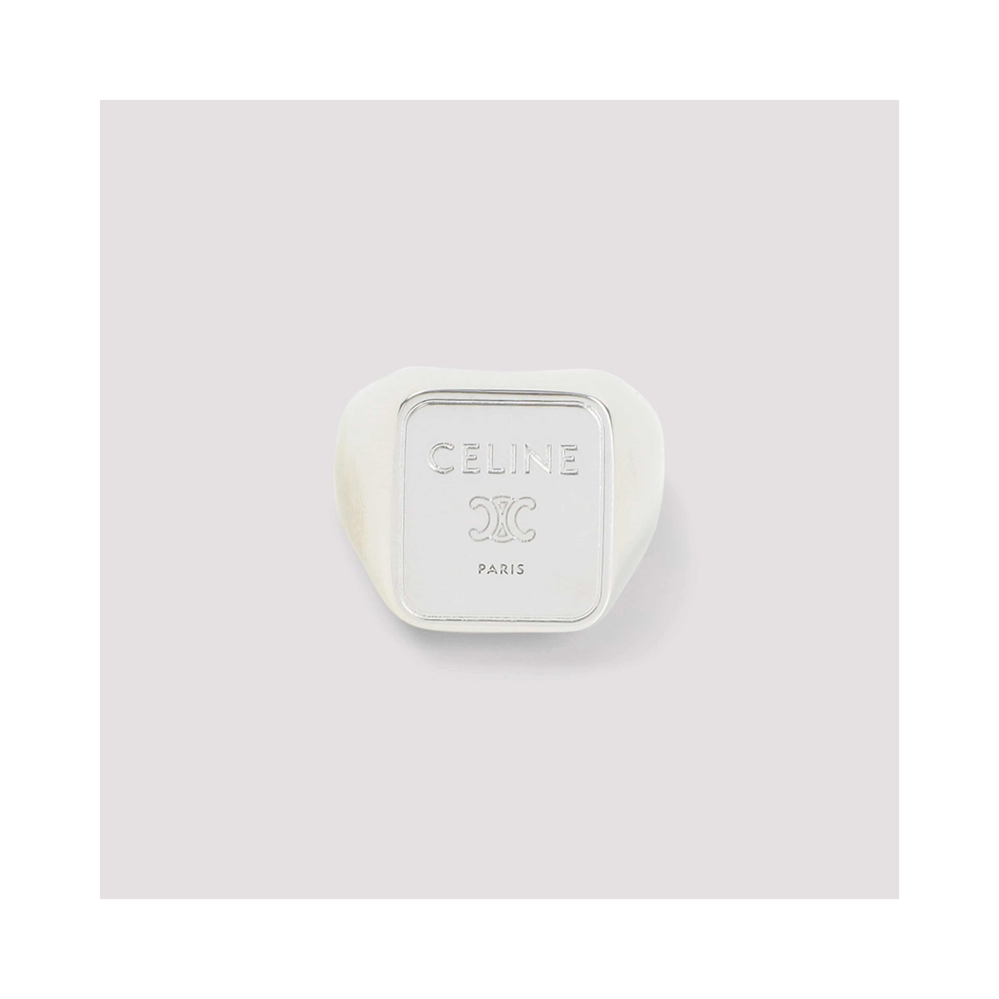 Celine Square Signet Ring