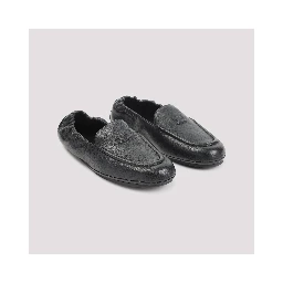 Celine Leather Triomphe Loafers