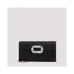 Roger Vivier Envelope Flap Sexy Choc Buckle Clutch