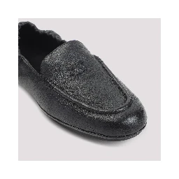 Celine Leather Triomphe Loafers