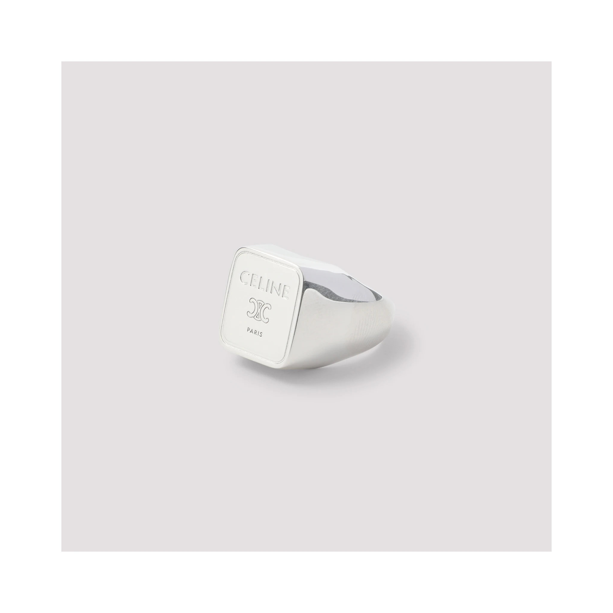 Celine Square Signet Ring