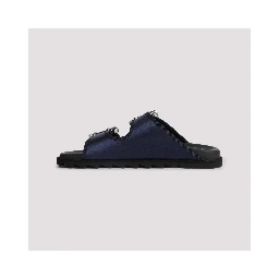Roger Vivier Slidy Strass Bord Gros Mules