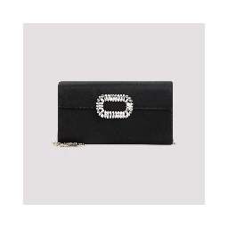 Roger Vivier Envelope Flap Sexy Choc Buckle Clutch