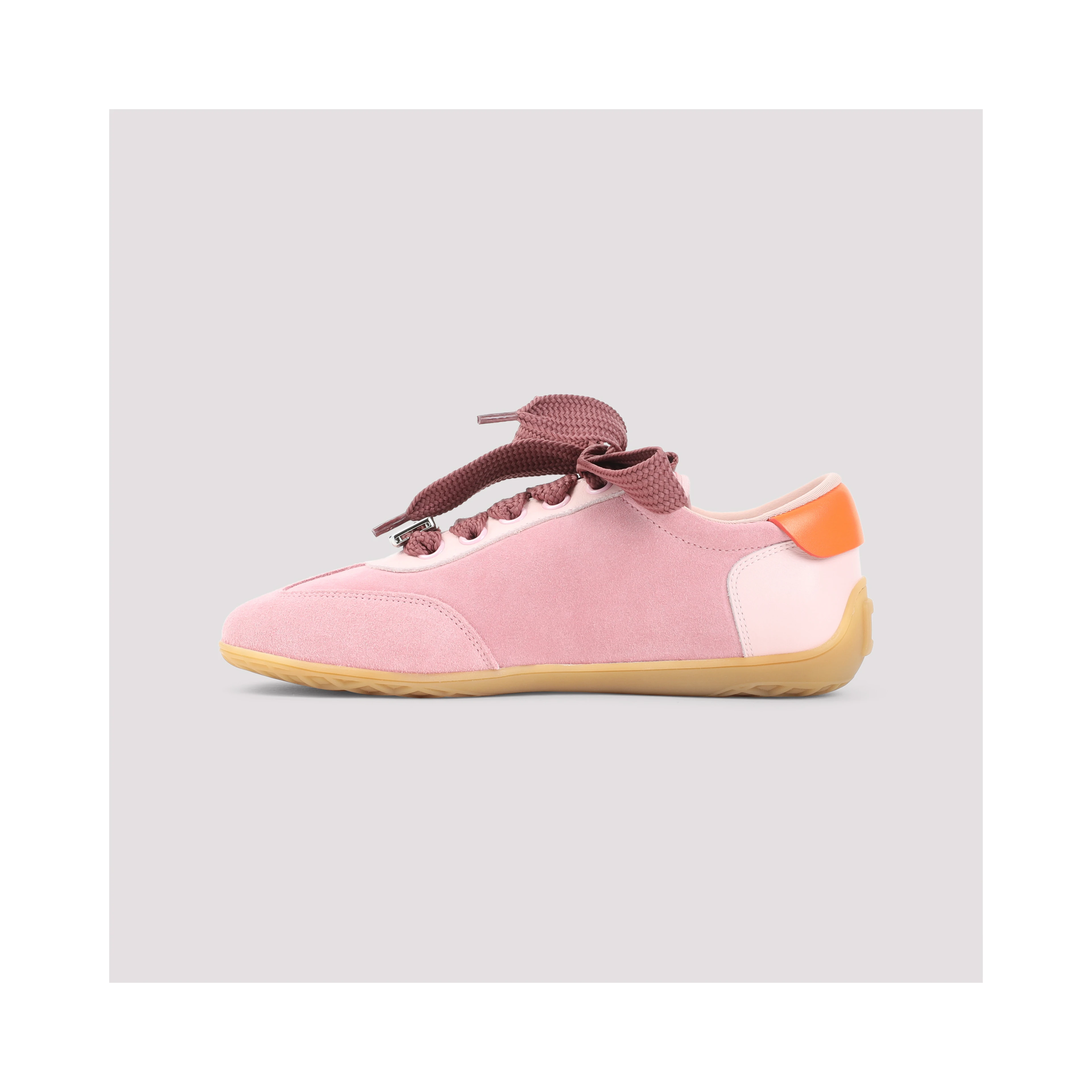 Roger Vivier Pink Low Top Sneakers