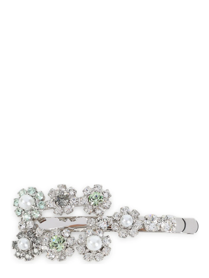 Roger Vivier Flower Strass Hair Clip
